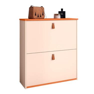 Imagem de Sapateira Organizadora Com Prateleira e Gaveta Basculante Hall de Entrada (Closet II Off White Com Nature)