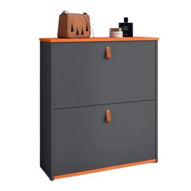 Imagem de Sapateira Organizadora Com Prateleira e Gaveta Basculante Hall de Entrada (Closet II Cinza Com Nature)