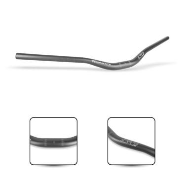 Imagem de Guidão Oxxy Bike Street Fly 31,8mm x 790mm Rise 40 Up 15 Back 7