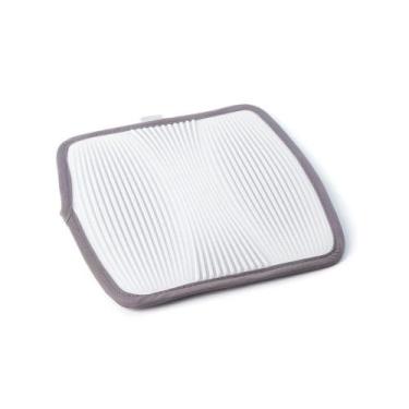 Imagem de Tapete multiuso clean quadrado em silicone Hudson 20x20cm branco - Hud