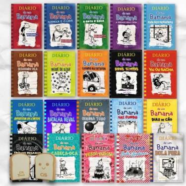 Imagem de Coleção Diário de um Banana (1 a 20) + Brinde Exclusivo: Borrachinhas 