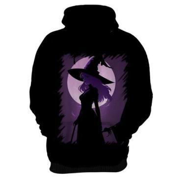 Imagem de Blusa de Frio Bruxa Halloween Púrpura Festa 11 - Kasubeck Store, Inf 1