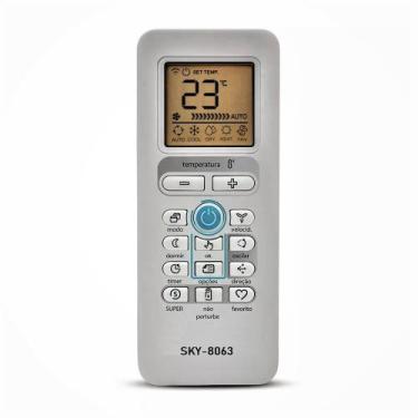 Imagem de Controle remoto sky para ar condicionado split inverter springer midea