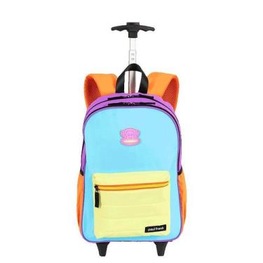 Imagem de Mochila Carrinho Externo Paul Frank Authentic - Orange Mix, Colorido