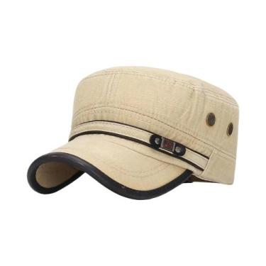 Imagem de Boné Militar Masculino De Secagem Rápida Em Malha Para Verão, Respiráv