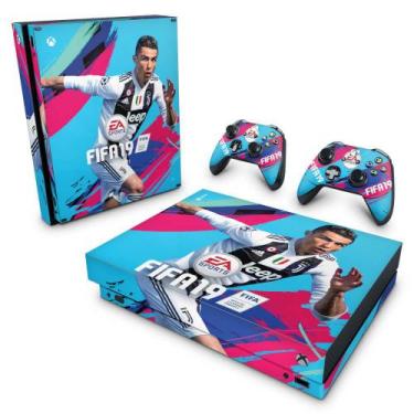 Imagem de Adesivo Compatível Xbox One X Skin - Fifa 19 - Pop Arte Skins