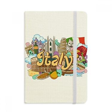 Imagem de Caderno de grafite da Catedral de Milão da Itália, capa dura oficial, diário clássico