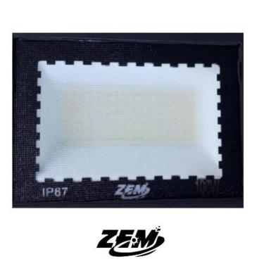 Imagem de Refletor Led 100W Bivolt Branco Frio 6500K Econômico Bivolt