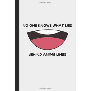 Imagem de No One Knows What Lies Behind Anime Lines: Kawaii Anime Notebook and Sketchbook for Teens