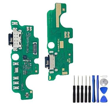 Imagem de UPONEW Para TCL 20 XE 5087Z Porta de carregamento USB Dock Connector Board Flex Peça de substituição