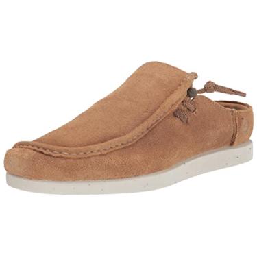 Imagem de Clarks Tamanco feminino ShacreLite Sun Clog, Camurça areia escura, 37