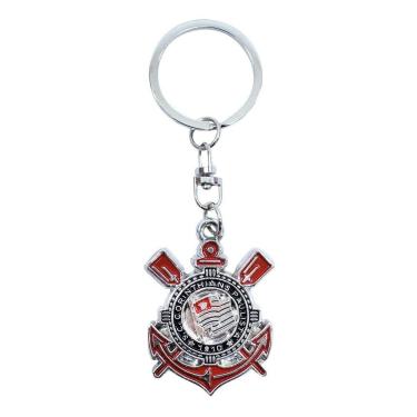 Imagem de Presente Corinthians Corinthiano Chaveiro Metal Brasão