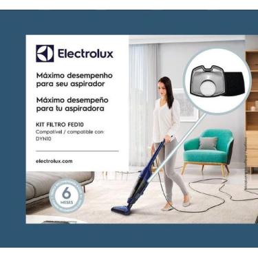 Imagem de Kit filtro para aspirador dyn10 (fed10) electrolux 
