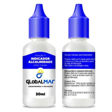 Imagem de Reagente alcalinidade 2 indicador - GLOBALMAR