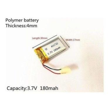 Imagem de Bateria 401730 Para ,fone Ouvido ,mp4 Etc - bgb