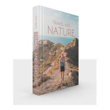 Imagem de Caixa Livro Organizadora Travel And Nature 30x24x4cm - Atual Conceito,