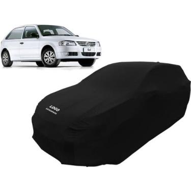 Imagem de Capa Automotiva Para Volkswagen Gol G2 Tecido Helanca Lycra - Mz, Pret