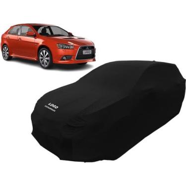 Imagem de Capa Automotiva Carro Esportivo Mitsubishi Lancer Ralliart - Mz, Preta