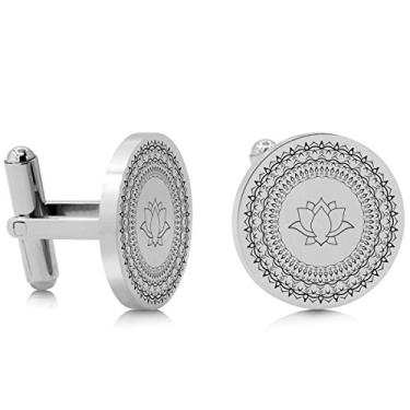 Imagem de Abotoaduras masculinas em aço inoxidável - vários estilos de abotoaduras personalizadas gravadas para homens abotoaduras de aço inoxidável para homens abotoaduras personalizadas para homens abotoaduras exclusivas