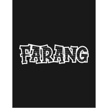 Imagem de Notebook: Farang Thailand Insider Foreigners Gift 1: Planner Notebook Journal Gifts For Loved One 100 Lined pages 8.5x11