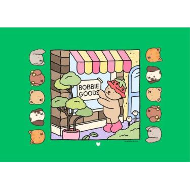 Imagem de Livro De Colorir Bobbie Goods Capa Dura 50 Páginas - Pipia, Verde