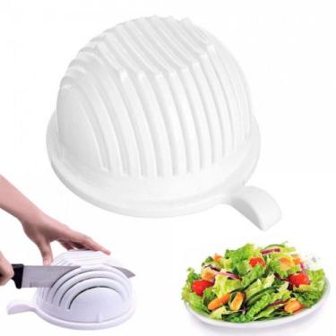 Imagem de Cortador Escorredor de Saladas Tigela - Salad Cutter Bowl