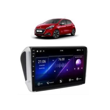 Imagem de Kit Multimídia Peugeot 208 2014 / 2020 Android 9 Pol 2/32Gb Carplay - 