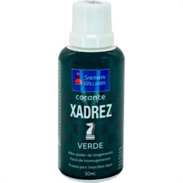 Imagem de Corante Para Tinta Xadrez Verde (50Ml) - Kit C/12 Pecas - SHERWIN WILL