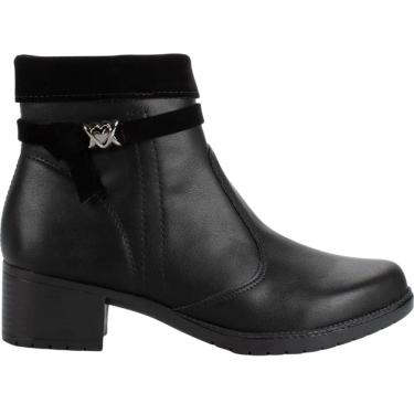 Imagem de Bota Feminina Casual Dia a Dia  Passeio Salto Baixo Bico Redondo Cano Baixo Mississipi Mc801