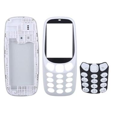 Imagem de Peças de substituição de telefone celular Tampa de moradia de montagem completa com teclado para Nokia 3310 Acessórios telefônicos
