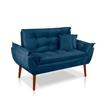 Imagem de Kit 01 Namoradeira Opala 02 lugares  +  02 Almofadas cheias  Suede