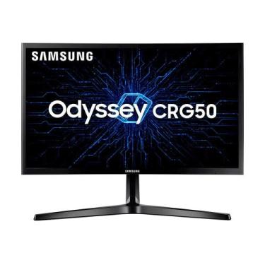 Imagem de Monitor Gamer Curvo Samsung 24", FHD, 144 Hz, HDMI, DP, Freesync, C24R
