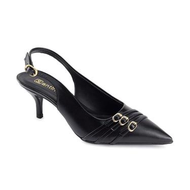 Imagem de Sapato Scarpin Slingback Feminino Santinelli 1612-009-251