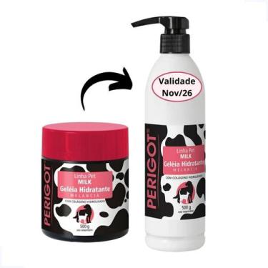 Imagem de Geleia Hidratante Milk Melancia 500g Perigot para Cães e Gatos