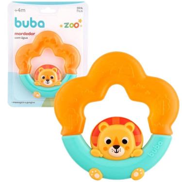 Imagem de Mordedor Leãozinho Zoo Com Água Free Bpa 19621 - Buba