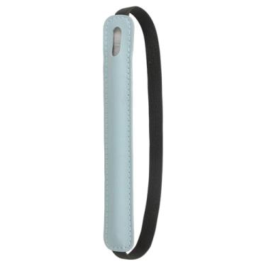 Imagem de PATIKIL Suporte de caneta para tablet, capa universal retrátil para caneta, estojo elástico, bolso para lápis, bolsa protetora para tablet, notebook, azul claro
