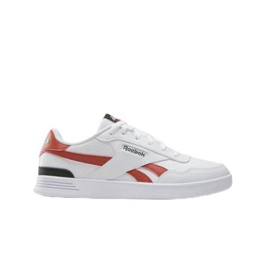 Imagem de Reebok Tênis feminino Court Advance Clip, Branco Brickred Black, 35 BR