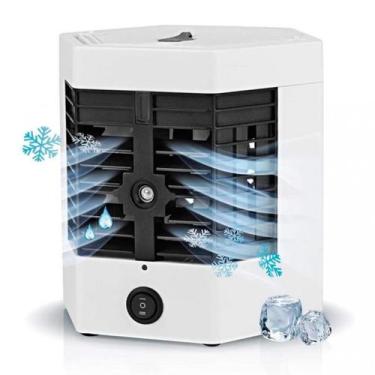 Imagem de Ventilador Usb Mini Portátil Com Ar Condicionado Espaços - Relet, Bivo