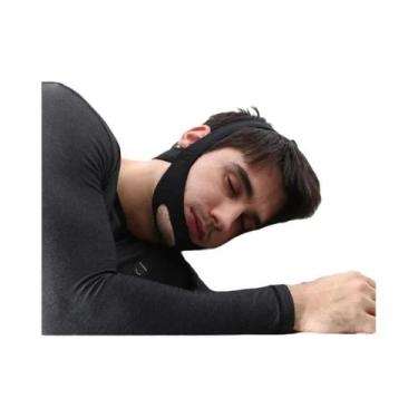 Imagem de Faixa Ajustável De Neoprene Anti Ronco Suporte Para Queixo Protetor Bu