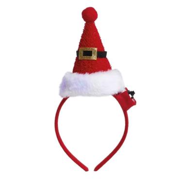 Imagem de Tiara Natalina Gorro Noel C/ Cinto 25cm 1087750 C/1 UN