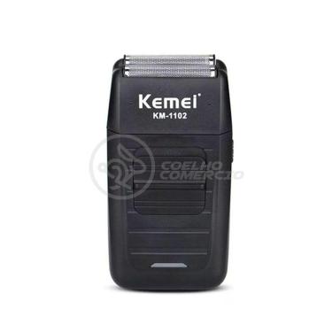 Imagem de Maquina Barbear Kemei 1102 Barbeador Aparador Bivolt Sem Fio - Presente Dia Dos Namorados Nº6