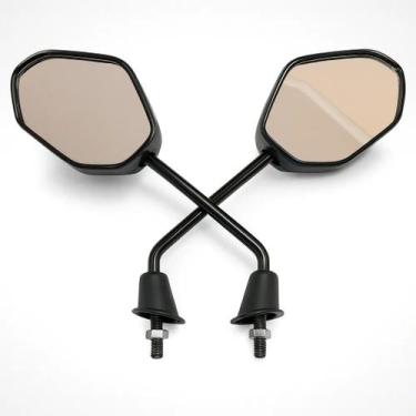 Imagem de Retrovisor Elite Honda 125 - 2025 dir/esq M8 Modelo Original - RCF Gro