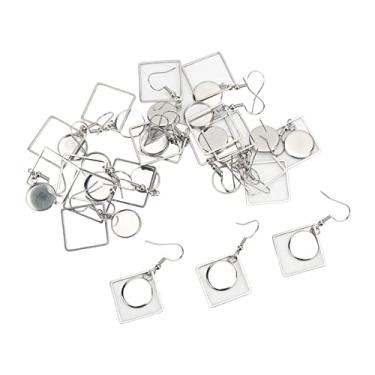 Imagem de Acouto 20 Peças de Brincos Em Branco de Aço Inoxidável - Bandejas Ocas Criando Designs de Joias, Crianças e Adultos Perfeitos, Bases de Brinco de 12 Mm, Criações Personalizadas
