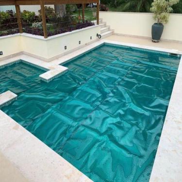 Imagem de Capa Térmica Para Piscina Thermocap 300 Micras 6,5x3m, VERDE, Plástico