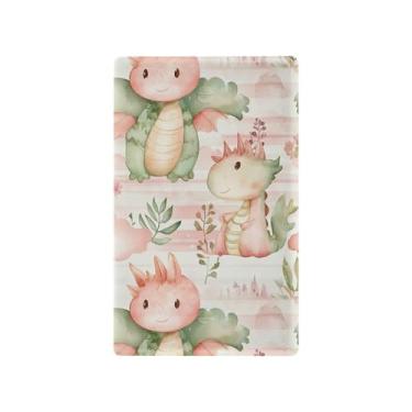 Imagem de SEHANY Capa de parede de tomada dupla de dinossauro engraçado, tamanho padrão e à prova de calor, placas decorativas para decoração de escritório doméstico (11,5 cm x 7 cm)