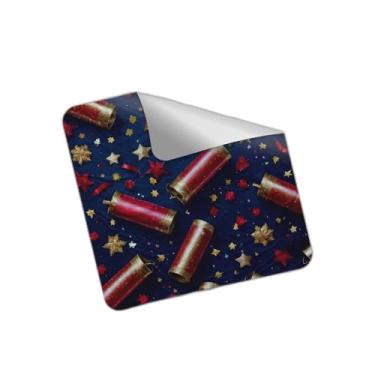 Imagem de Autocolantes Adesivos Redondos 25 Unidades Bolachas de Natal para Ano Novo - Tamanho 30x30cm