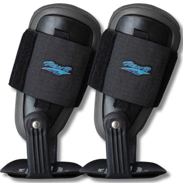 Imagem de Kit Tornozeleiras Estabilizador Laterais Volei Futsal Handebol Basquete Corrida Rehr Par-Unissex