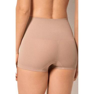 Imagem de Calcinha Boxer Modeladora Média Compr Trifil 3519 Casapaula, Chocolate