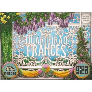 Imagem de Mosaico Jogos | Quarteirão Francês | Jogo de Tabuleiro | Rolar e Escrever | Visite Nova Orleans nesse jogo de rolar e escrever, 1 a 4 Jogadores, 45 Minutos, 14+