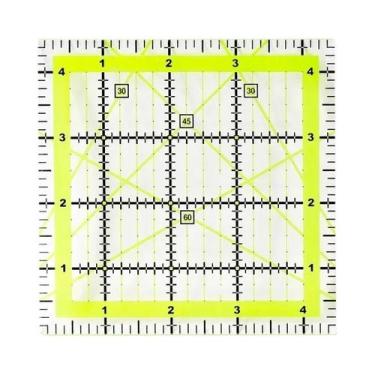 Imagem de Régua De Costura Em Acrílico Para Patchwork, Costureira, DIY, Quilting